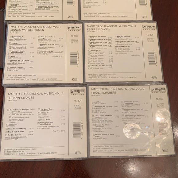 Masters of Classical Music CD’s. - Picture 9 of 12